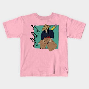 Artistic Samurai Kids T-Shirt